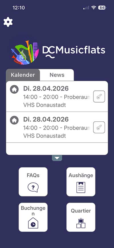 Im Hauptmenü „Buchungen“ anklicken.
